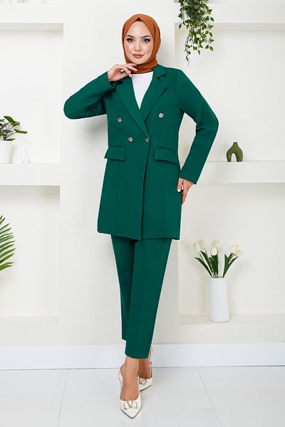 ModaMerve Σετ μπουφάν Emerald Blazer - 3803MP930-M