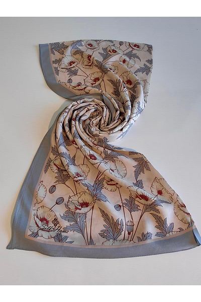 Silk Home Σάρφος Eco Viscose Silk Home 9022-03
