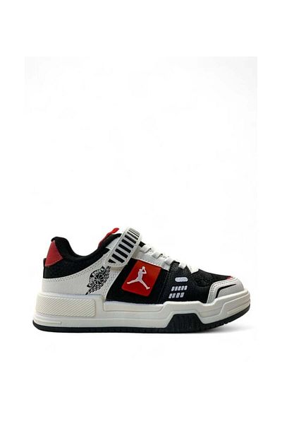 Cool Tenis King pentru copii - Pantofi sport scurti negri/roșii