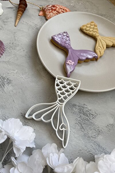 CESTOPİENO ذيل العجين المشكل / كوكي / سيراميك / قالب لعبة (أبيض)