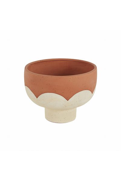 Karaca Einfacher dekorativer Blumentopf, 20x15 cm