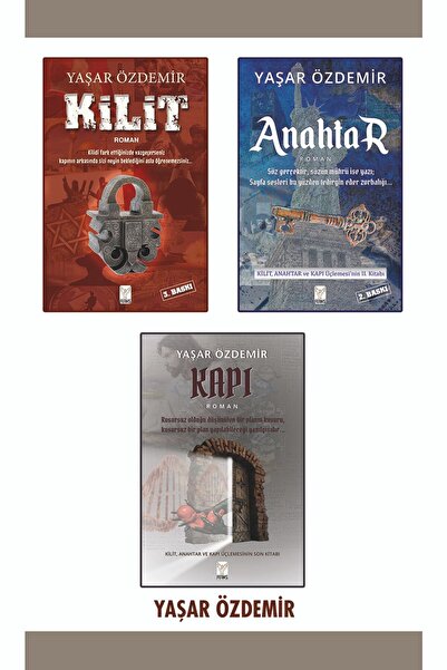 Feniks Yayınları Kilit-anahtar-kapı 3'lü Set