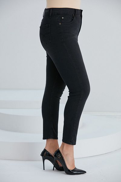 RMG Large Size Women's Smoked Jeans - 1465