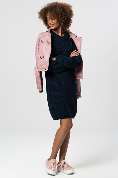 citystyle Синя сукня з відкритими плечима з трикотажу