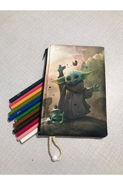 owl bag Suport pentru stilou din pânză cu model Baby Yodah-portofel