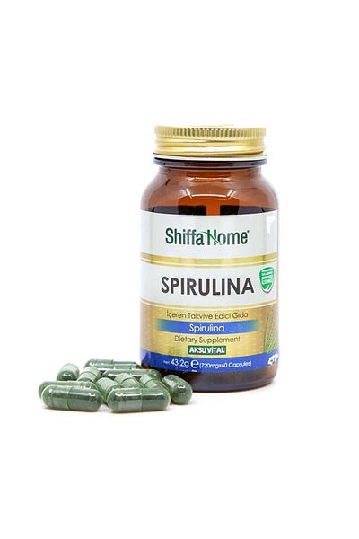 Aksu Vital Shiffa Home Spirulina Seaweed - 60 Capsules 720 Mg