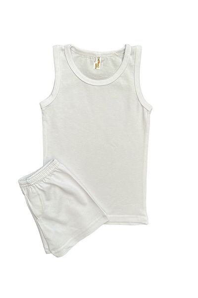 elmas kids Boy's Cotton White Athlete Boxer Set