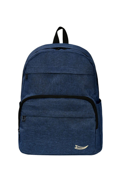 Lifonbag UniSex Navy Blue Trendy School Backpack - Water ReSiStant, Double Dr...