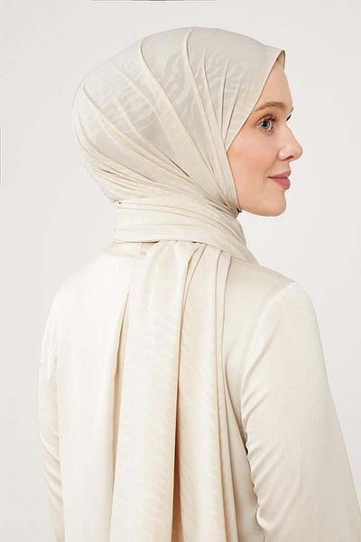 Levidor Σάλι ζακάρ με μοτίβο Elegance Beige