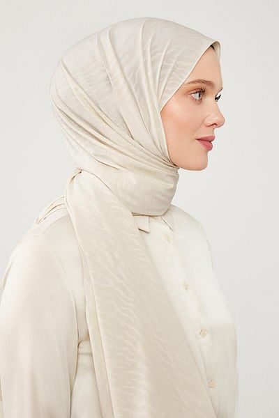 Levidor Σάλι ζακάρ με μοτίβο Elegance Beige
