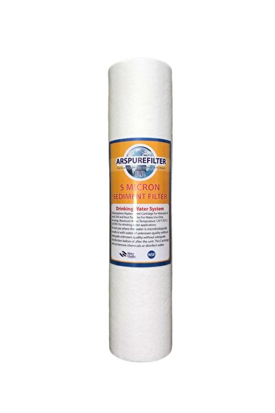 ARSPUREFİLTER Su Arıtma Cihazı 5 Mikron Sediment Filtre 10" 1 Adet