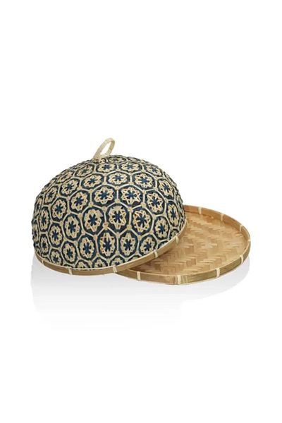 The Mia 36x36x23 cm Bamboo Natural Lid Tray Presentation Holder
