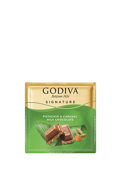 Godiva Antep Fıstık Karamel Kare Çikolata 6 Adet