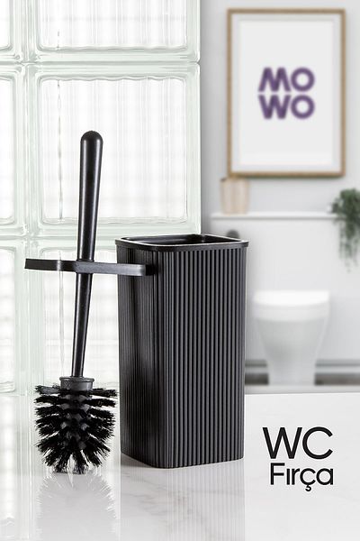 Mowo Home Stilo Black WC Brush Set - Κάδος απορριμμάτων, Μπάνιο και Τουαλέτα