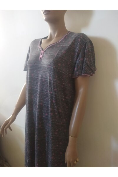 Flamingo Baskılı Gecelik-Elbise