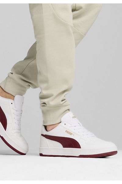 Puma Caven 2.0-PUMA White and Intense Red-PUMA Gold