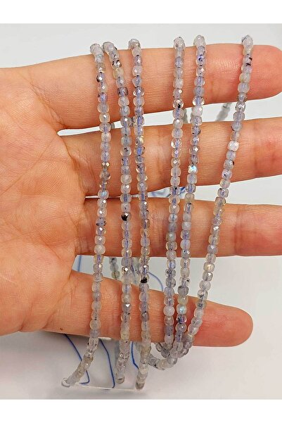 Yasamtohumu Labradorit kamen u obliku kocke, četvrtina niza - 9 cm dužine, 2,...