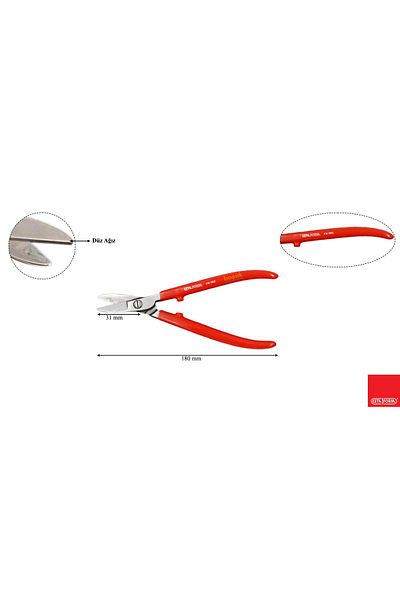 CETA FORM J16-180s Straight Jeweler's Scissors