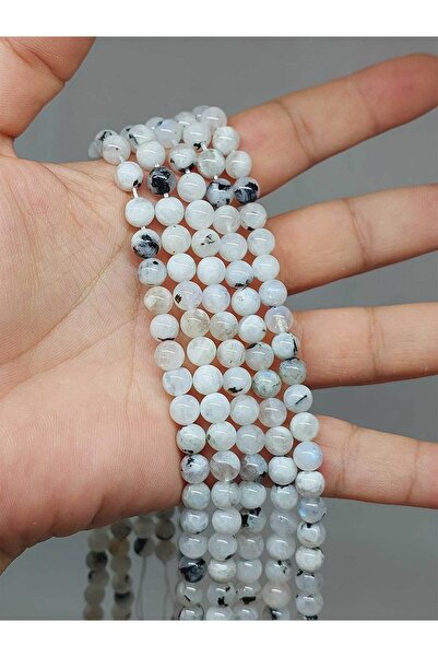 Yasamtohumu To je četvrtina niza dužine 9 cm - Mesečev kamen 6 mm (51346)