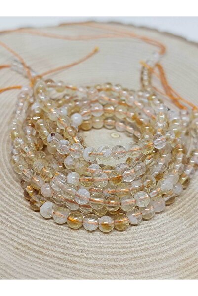 Yasamtohumu Cuarț de piatră de citrin - 9 cm lungime, 4 mm (36725)