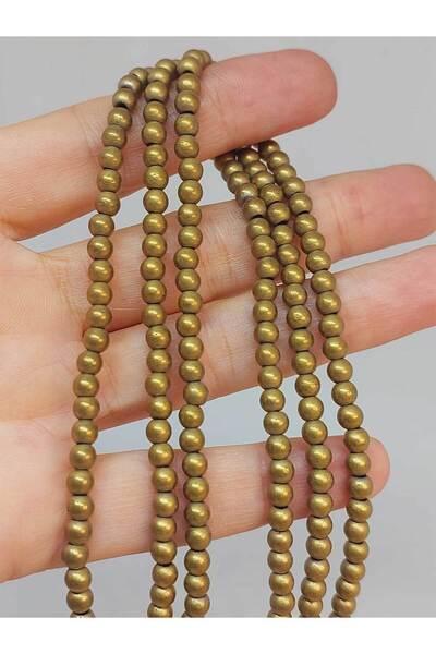 Yasamtohumu 9cm dugačka žica od hematitnog kamena - 4mm (48182)