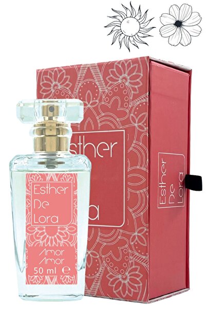 Esther De Lora Amor Amor %40 Esans Kalıcı Kadin Parfüm Edp Hediye Yılbaşı Pre...