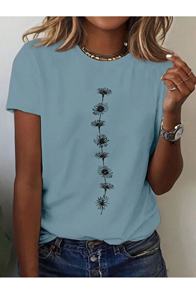 MODAVİBE Γυναικείο μπλουζάκι με στάμπα Fashion Vibe