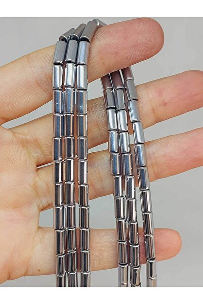 Yasamtohumu 9cm dug hematit Sa kamenčićima četvrtina niti - 3.5*8mm (48202)