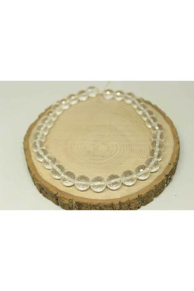 Yasamtohumu 9cm dugačka kristalna kvarcna grupa - faset kroj 12mm