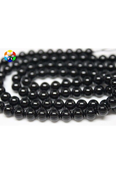 Yasamtohumu 6mm turmalin kamen četvrtina niza - 9cm dužine