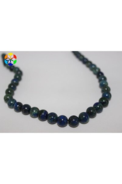 Yasamtohumu Azuritni kamen, četvrtina niza - dužina 9 cm, 10 mm
