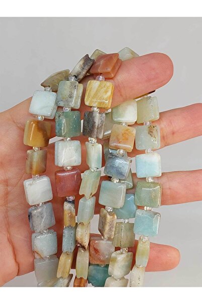 Yasamtohumu Камінь амазоніт - квадратний з боковими виїмками, довжиною 9 см (...