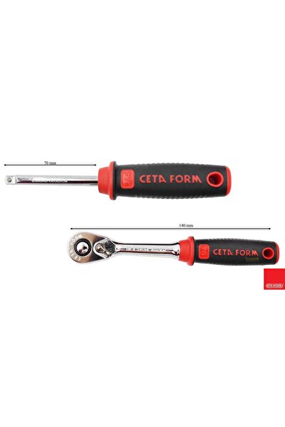 CETA FORM 18 PieCe SoCket Set with PlastiC Bag - 4-13 Mm C00-18ph2