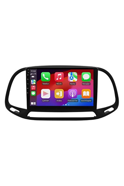 SOUNDCİTY FİAT DOBLO D-4 2015-2023 Uyumlu  9İNÇ MULTİMEDİA ÇERÇEVESİ