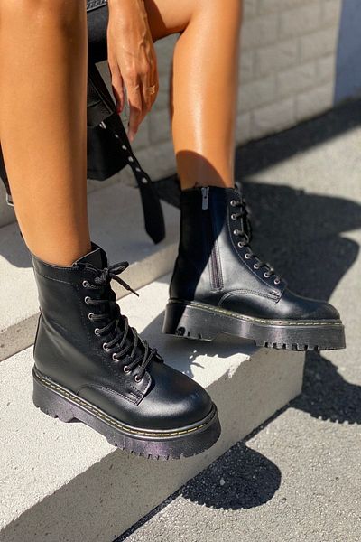 İnan Ayakkabı WOMEN'S BLACK BOOTS&BOOTIES&POSTAL KY92500