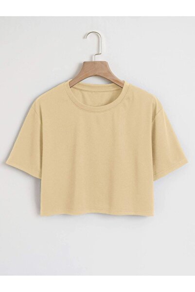 MODAVİBE Tricou crop pentru femei Modavibe