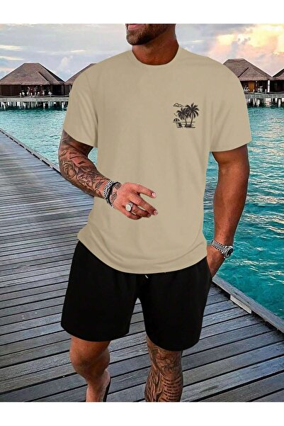 MODAVİBE Unisex Ανδρικό T-Shirt Oversize Casual - Modavibe