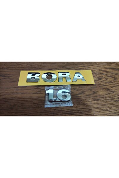 OEM 1996 Model Bora Luggage Lettering - Oem 1.6 and Bora, Chrome Plated, with...