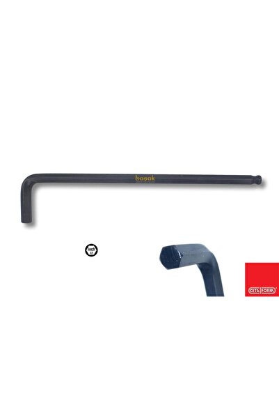 CETA FORM 1/16" - 3/8" Topbaşlı Uzun Inch Allen Takımı 9 Parça Lt/900af