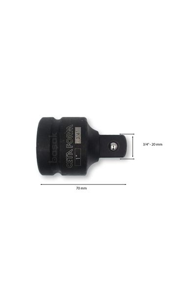 CETA FORM C81-91 Model 1-3/4 Air Socket Adapter