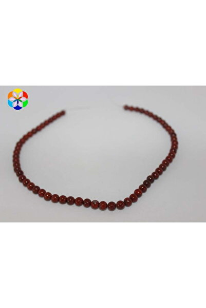 Yasamtohumu 9cm dugačka četvrtina niza od jaspis kamenja - 6mm (14230)