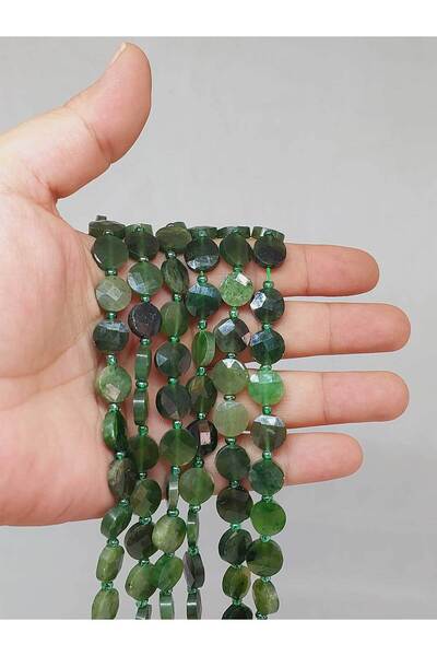 Yasamtohumu Jade kamen 4x9.5mm - 9cm duga četvrtina niza (49908)