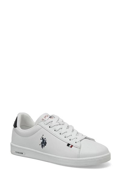 U.S. Polo Assn. Pantofi albi de mers pentru copii
