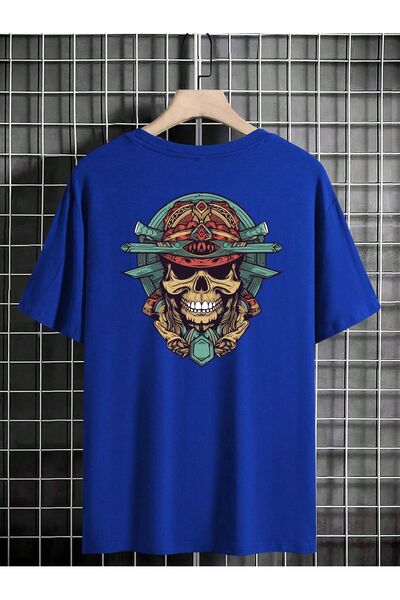 MODAVİBE Ανδρικό T-Shirt Unisex - Με στάμπα πειρατή, Modavibe