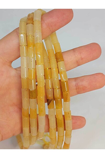 Yasamtohumu 9cm dug cilindar od ahata kroj četvrtine žice - 49308