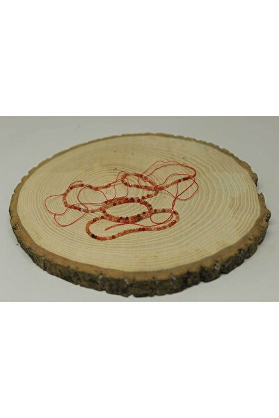 Yasamtohumu 9cm duge perle od ahat kamena - model 2mm (23030)
