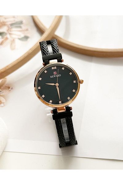 Reward Black Color Women's Wristwatch