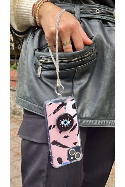 hey lori Heylori-kısa Parıltılı Telefon Askısı