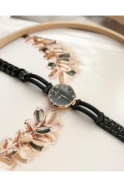 Reward Black Color Women's Wristwatch