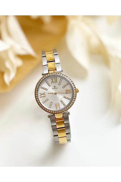 Reward Gold Silver Minimal Case Women's Wristwatch